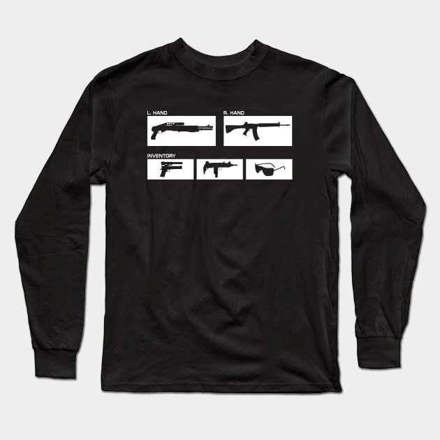 T800 Loadout Long Sleeve T-Shirt by CCDesign